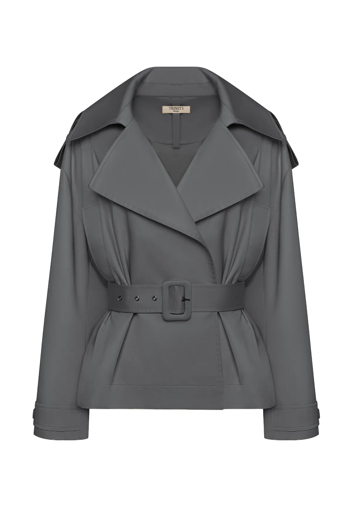 Graphite trench coat 