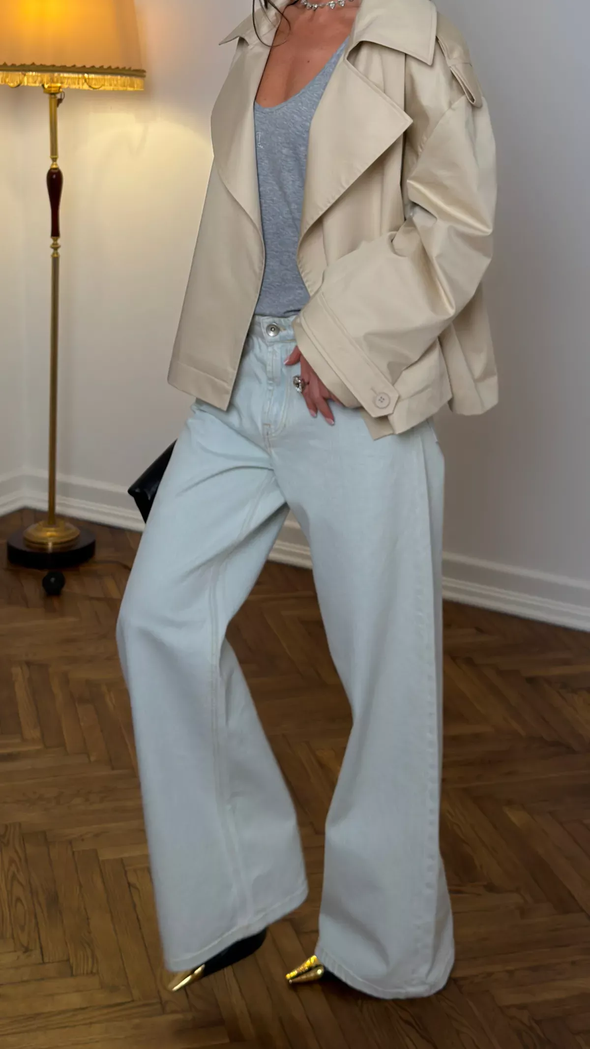 WIDE LEG jeans  - photo 5